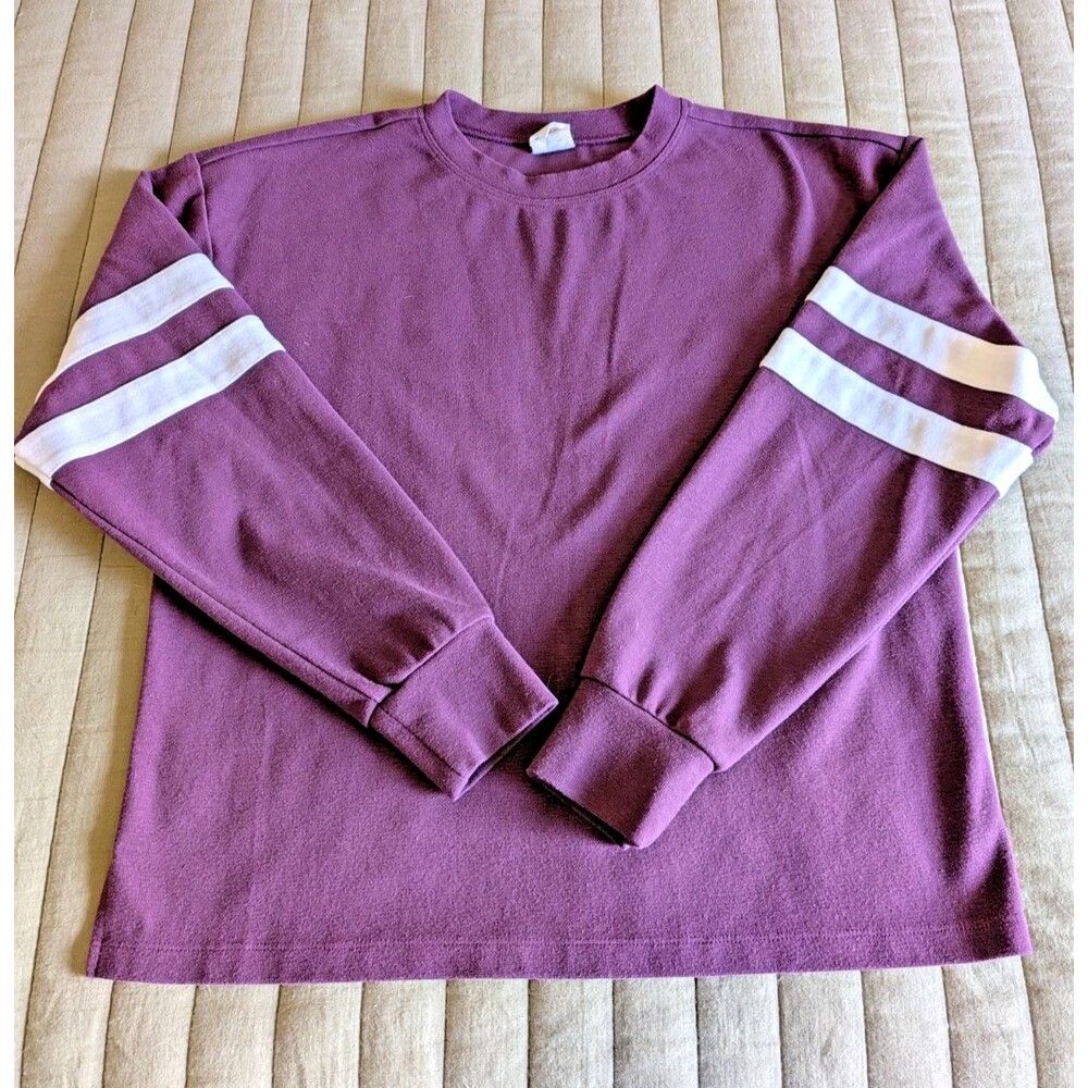 C&C California Burgandy Women’s Varsity Sweatshirt Size M